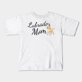 Labrador Mom Kids T-Shirt